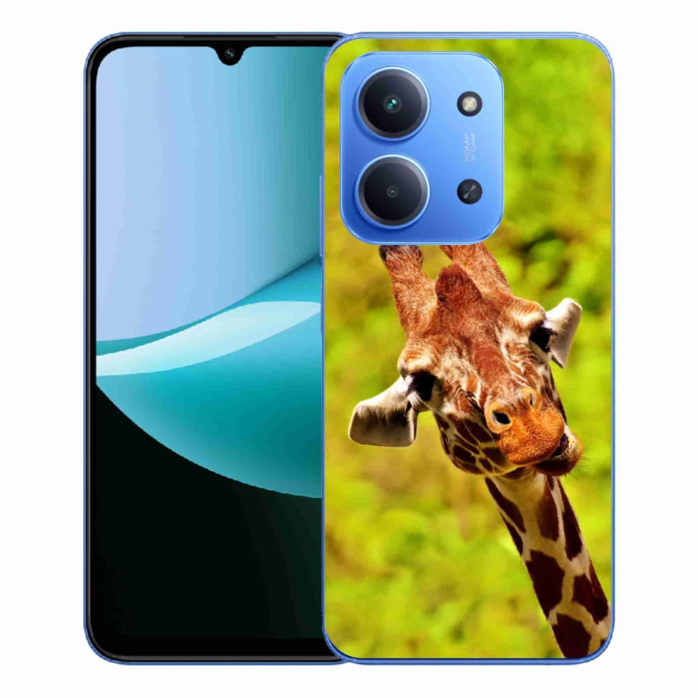 Gélový kryt mmCase na Xiaomi Redmi 15C 4G/5G (173mm) - žirafa