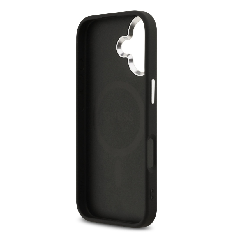 Zadný kryt Guess 4G MagSafe pre iPhone 17 Black