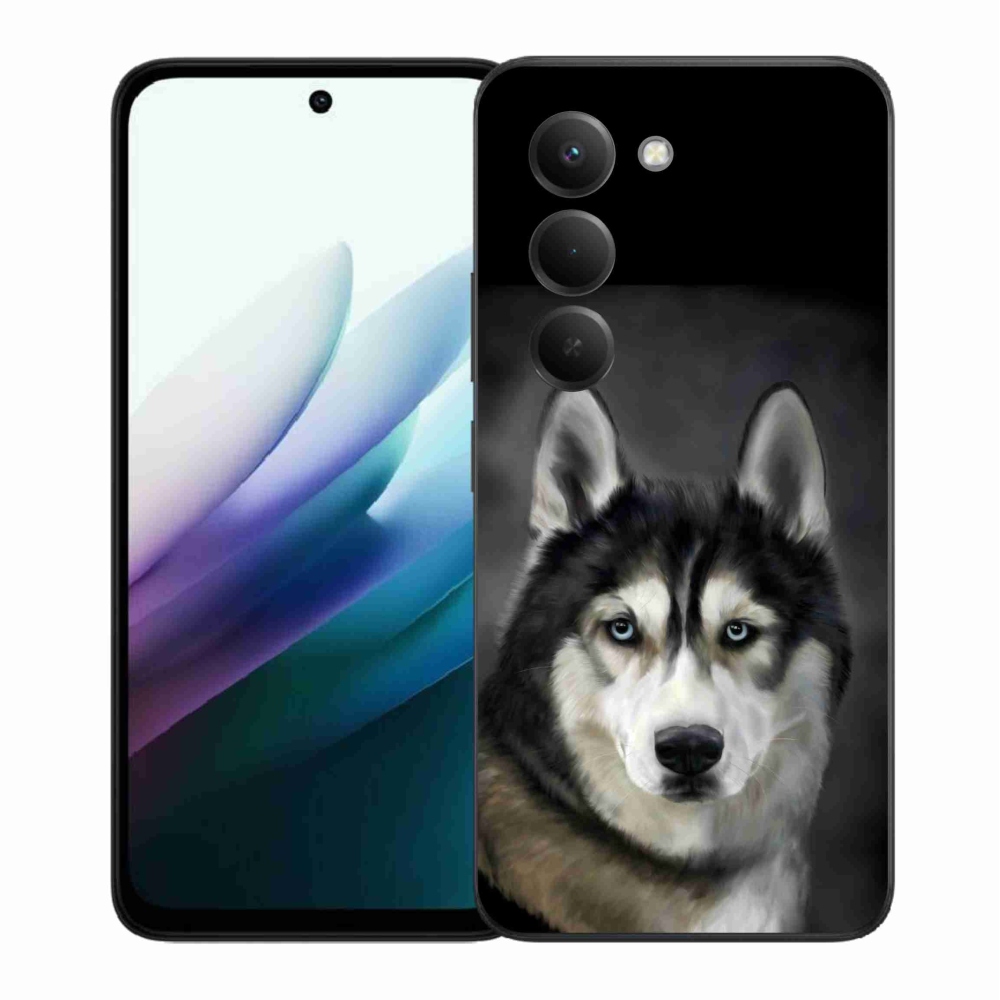 Gélový kryt mmCase na Xiaomi Redmi 15 4G/5G (171mm) - husky