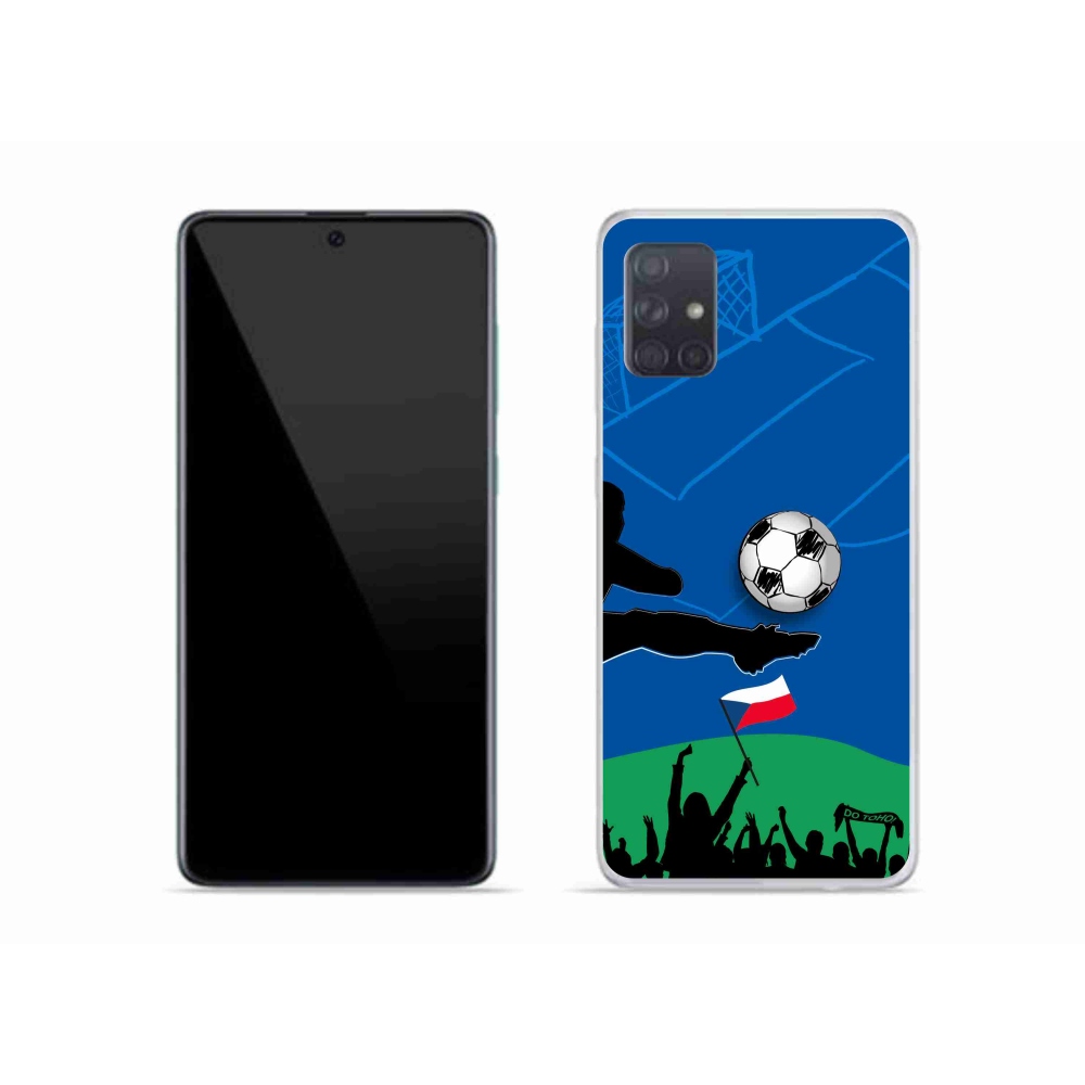 Gélový kryt mmCase na Samsung Galaxy A51 - fanúšikovia futbalu