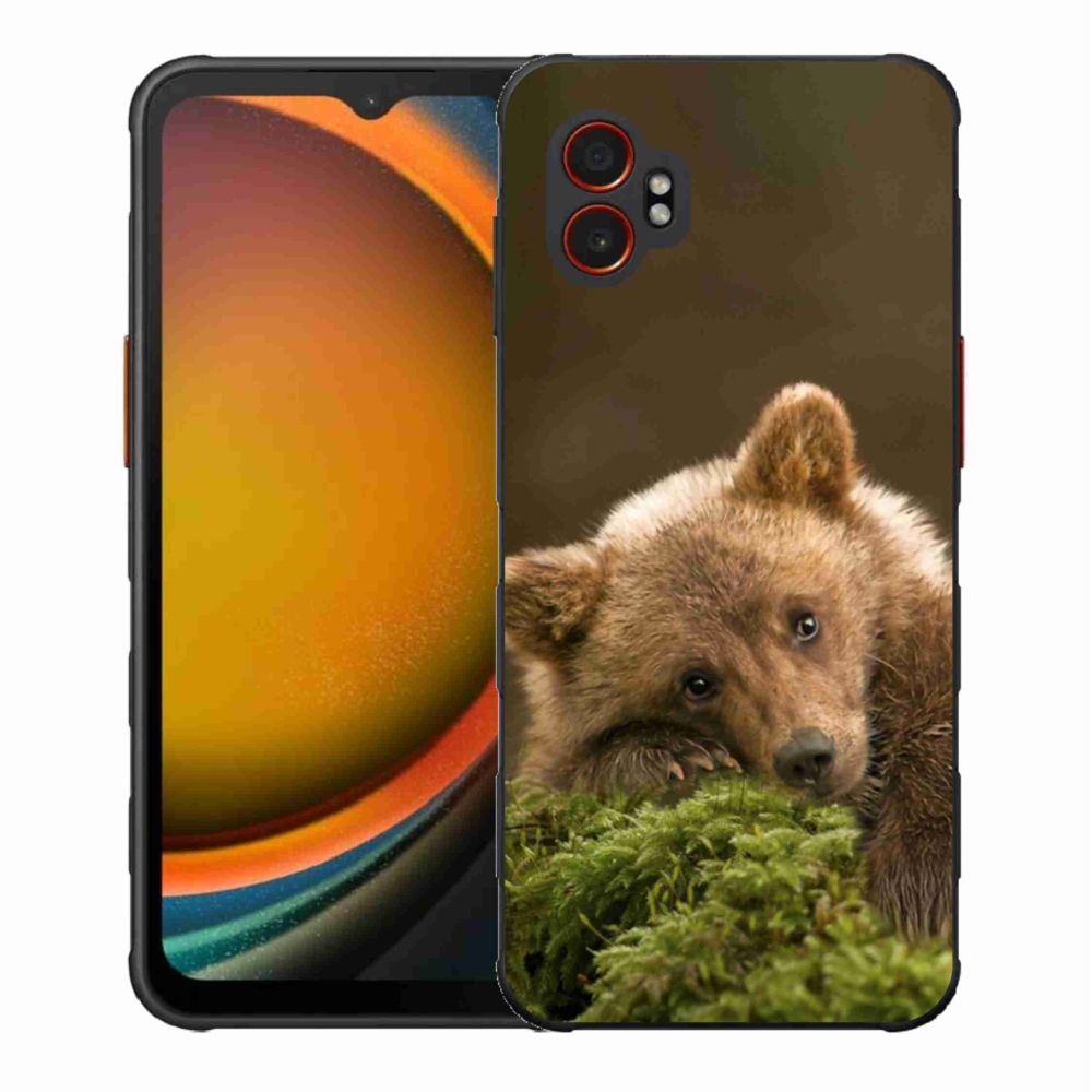 Gélový kryt mmCase na Samsung Galaxy Xcover 7 Pro - medveď
