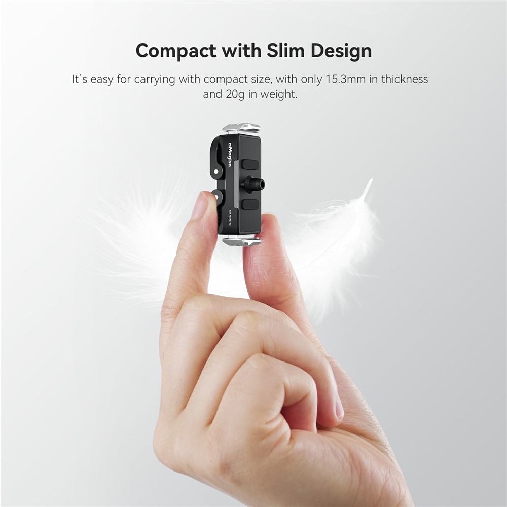 Magnetický kovový rýchloupínací držiak AMAGISN pre GoPro Hero 13