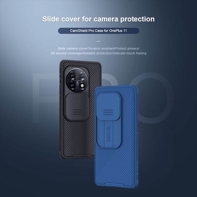 Nillkin CamShield PRE Zadný Kryt pre OnePlus 11 Black