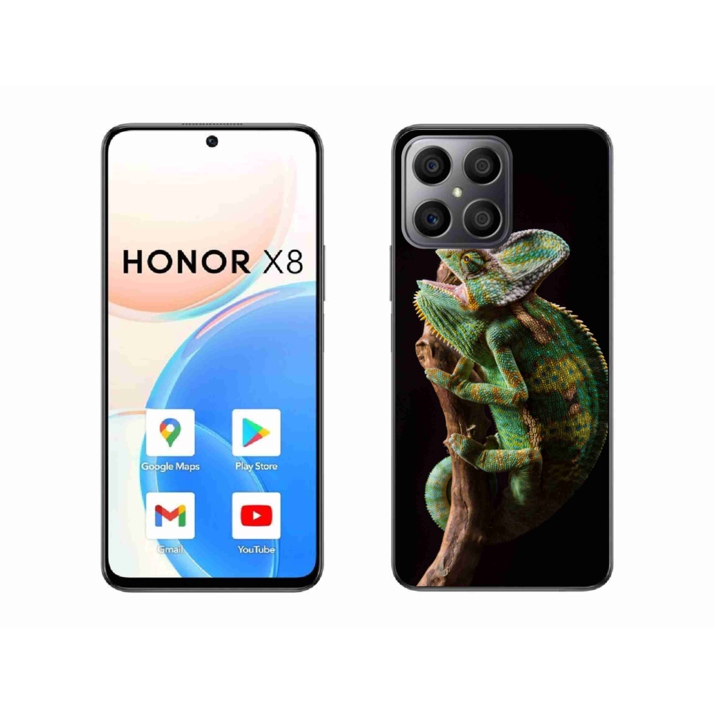 Gélový kryt mmCase na Honor X8 - chameleón