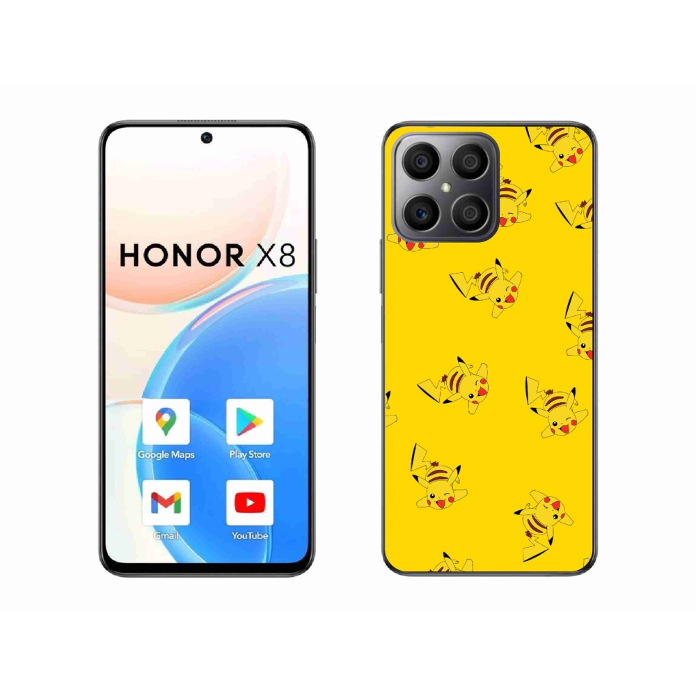 Gélový kryt mmCase na Honor X8 - pikachu