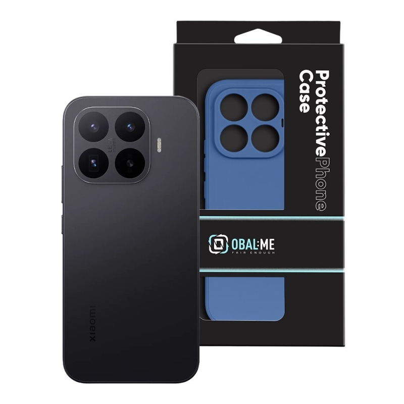 OBAL:ME Matný TPU obal pre Xiaomi 17T, tmavomodrý