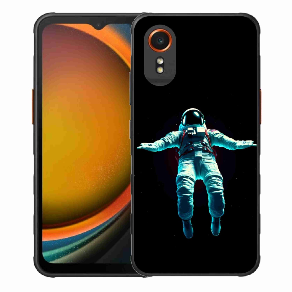 Gélový kryt mmCase na Samsung Galaxy Xcover 7 - kozmonaut