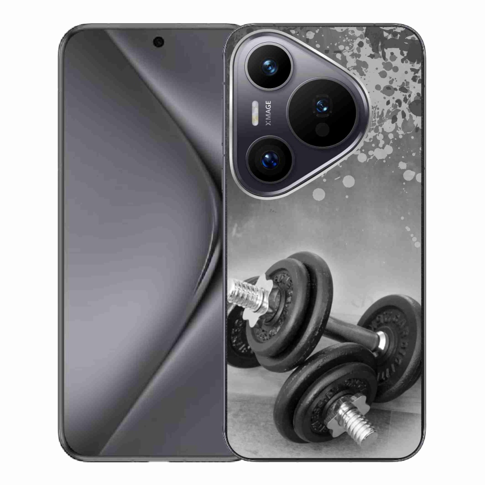 Gélový kryt mmCase na Huawei Pura 70 Pro - činky 1