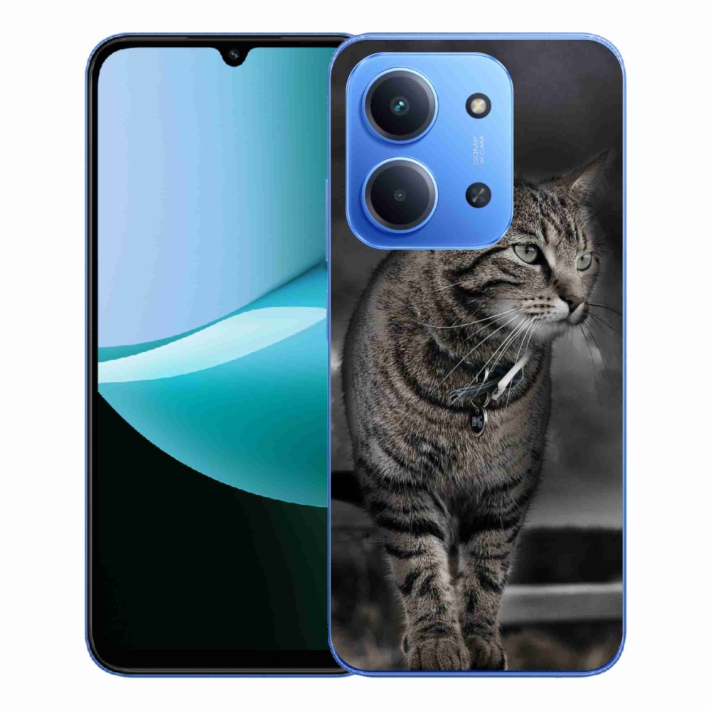Gélový kryt mmCase na Xiaomi Redmi 15C 4G/5G (173mm) - mačka