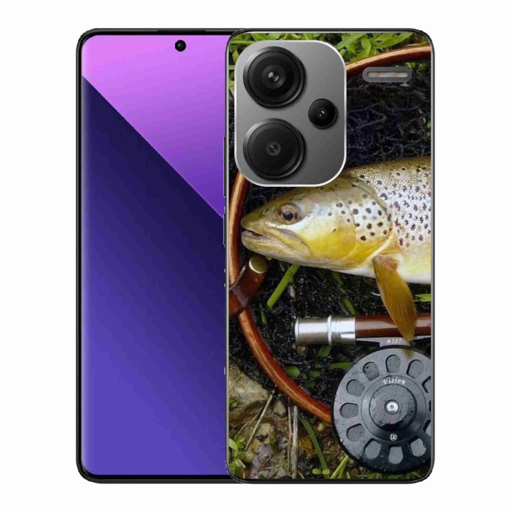 Gélový obal mmCase na Xiaomi Redmi Note 13 Pro+ 5G - pstruh 2