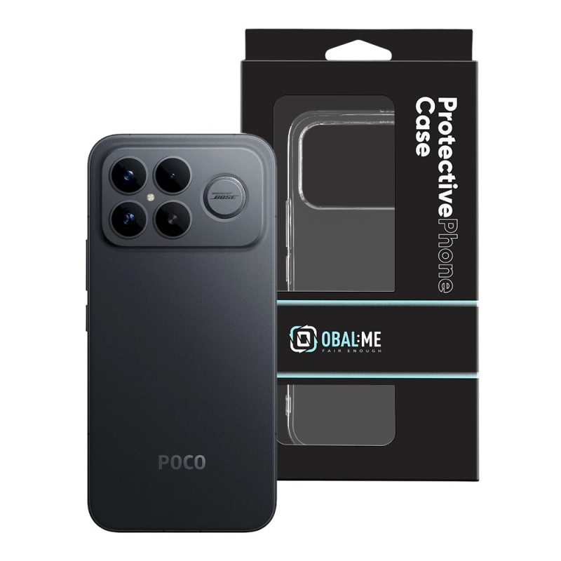OBAL:ME TPU kryt pre Xiaomi Poco F8 Ultra Transparent