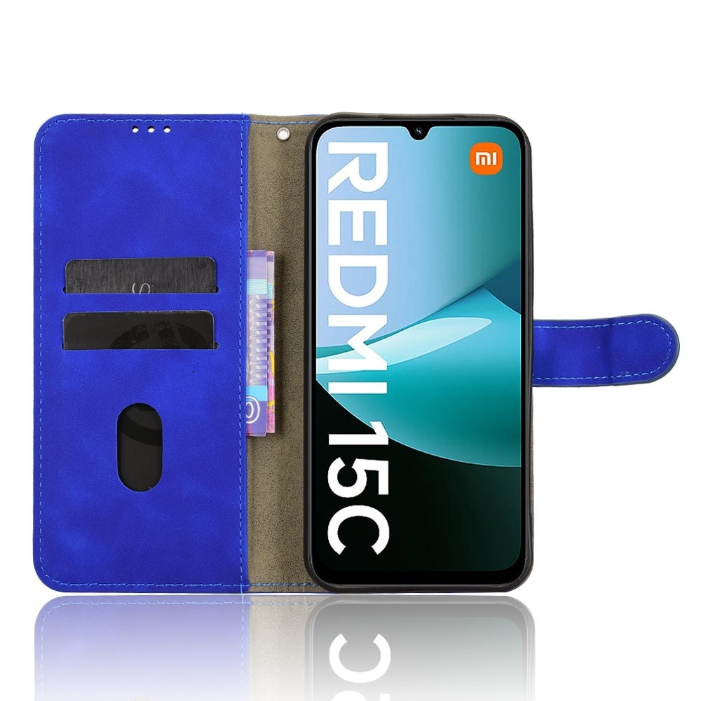 Feel knižkové púzdro na Xiaomi Redmi 15C 4G/5G (173mm) - modré