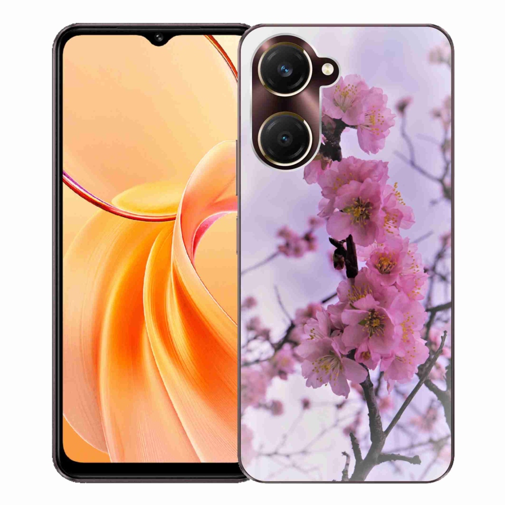 Gélový kryt mmCase na Vivo Y28s 5G - kvety 7