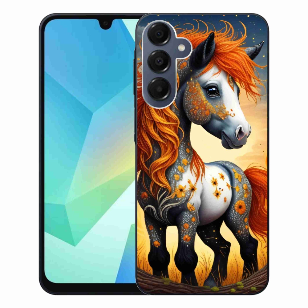 Gélový kryt mmCase na Samsung Galaxy A16 4G/5G - farebný poník