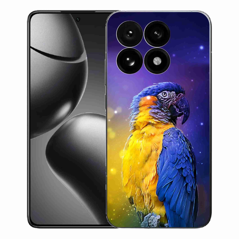 Gélový kryt mmCase na Xiaomi 15T - papagáj ara 1