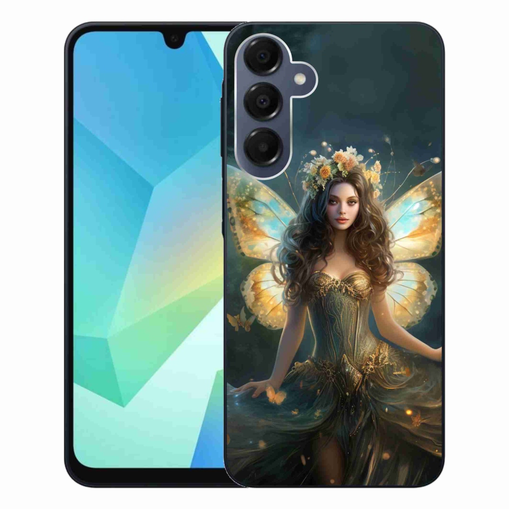 Gélový kryt mmCase na Samsung Galaxy A16 4G/5G - motýlia žena