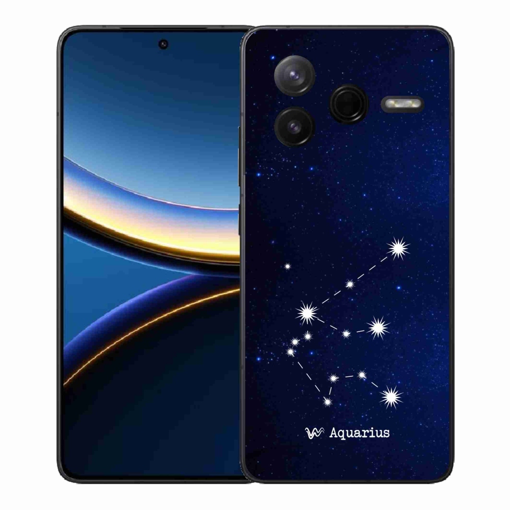 Gélový kryt mmCase na Xiaomi Poco F7 Pro - súhvezdie Vodnára