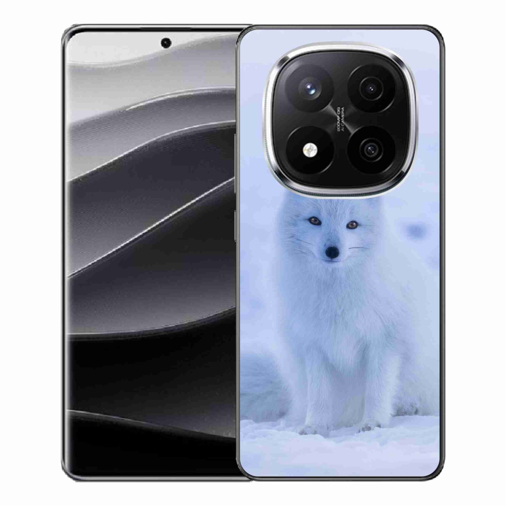 Gélový kryt mmCase na Xiaomi Redmi Note 14 Pro+ 5G - polárna líška