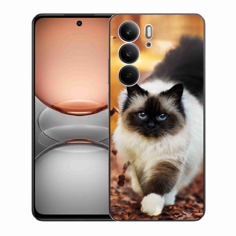 Gélový kryt mmCase na Realme C75 - mačka