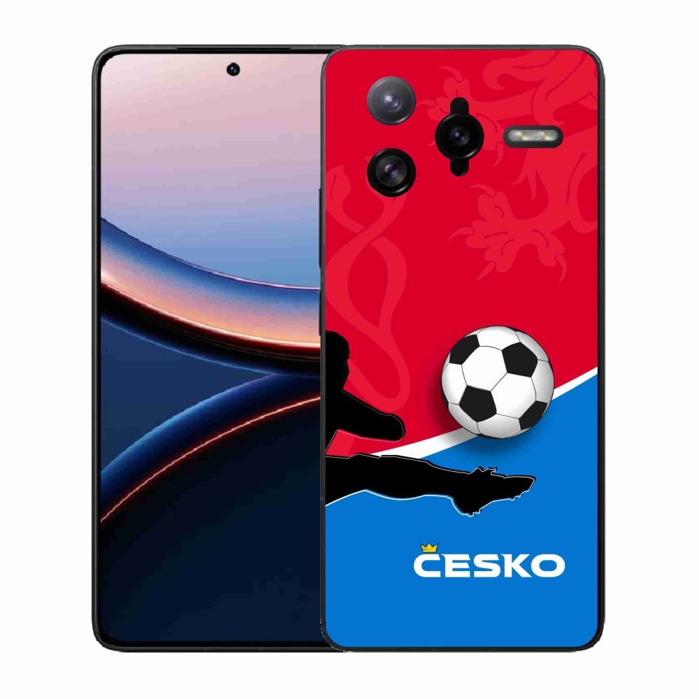 Gélový kryt mmCase na Xiaomi Poco F7 Ultra - futbal Česko 2