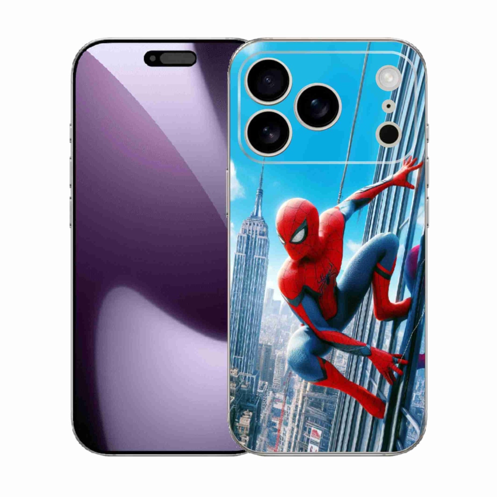 Gélový kryt mmCase na iPhone 17 Pro - spiderman