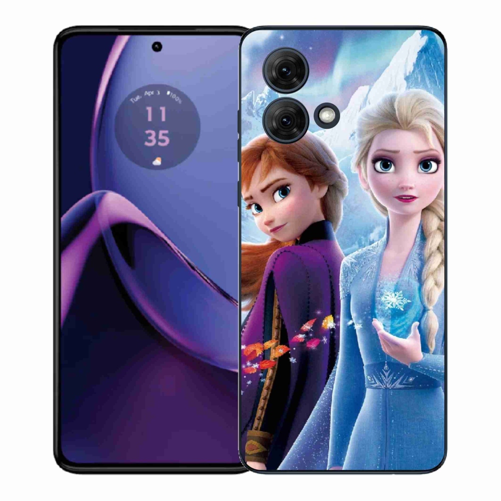 Gélový kryt mmCase na Motorola Moto G84 5G - ľadové kráľovstvo 3