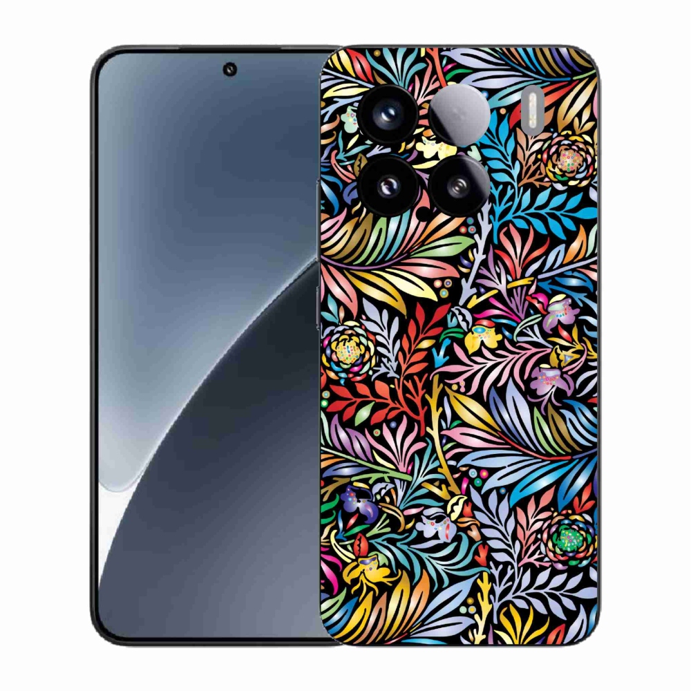 Gélový kryt mmCase na Xiaomi 15 - kvety 5