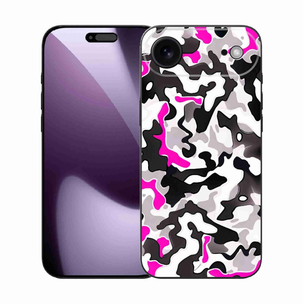 Gélový kryt mmCase na iPhone 17 Air - maskáčový vzor 5