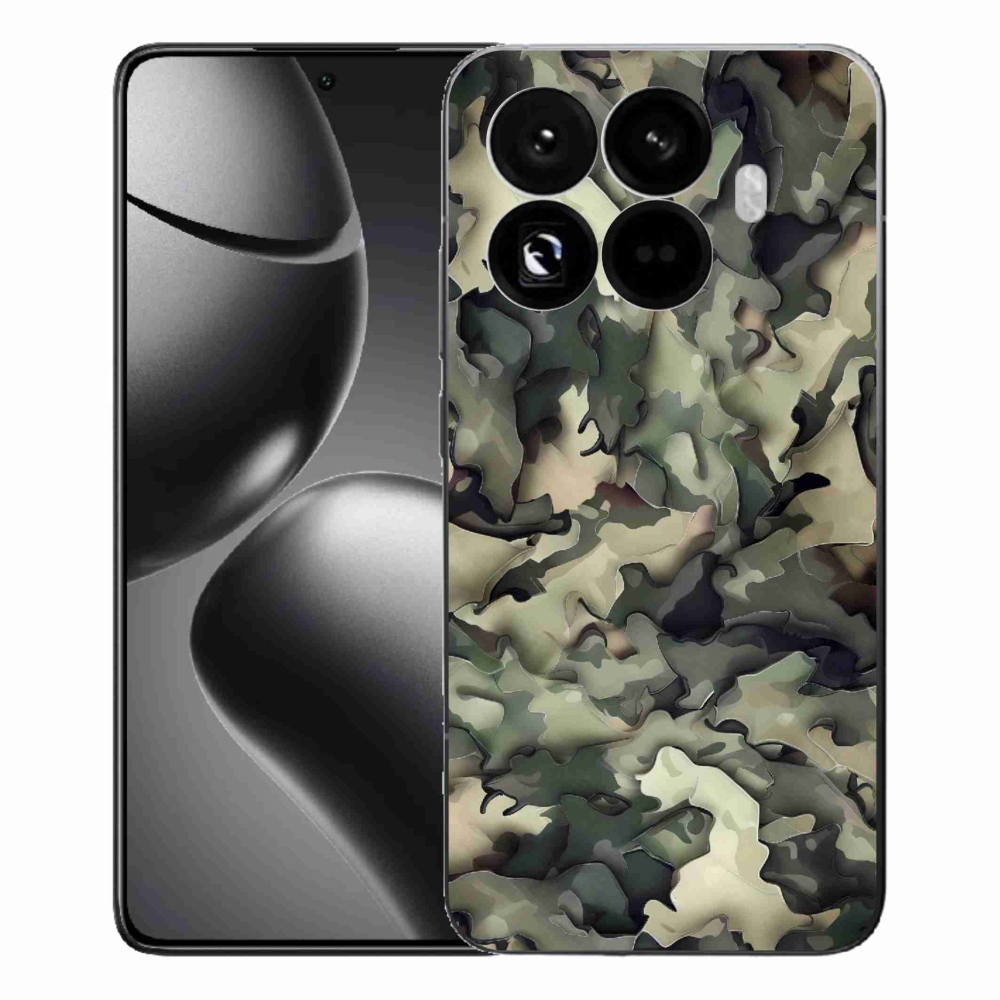 Gélový kryt mmCase na Xiaomi 15T Pro - maskáčový vzor 9