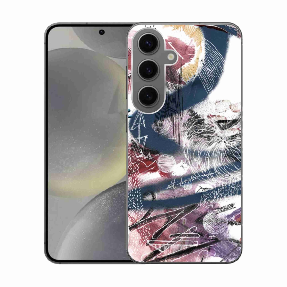 Gélový kryt mmCase na Samsung Galaxy S24 - abstraktný motív 28