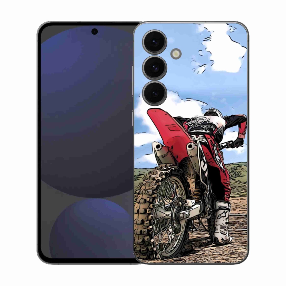 Gélový kryt mmCase na Samsung Galaxy S25 FE - moto