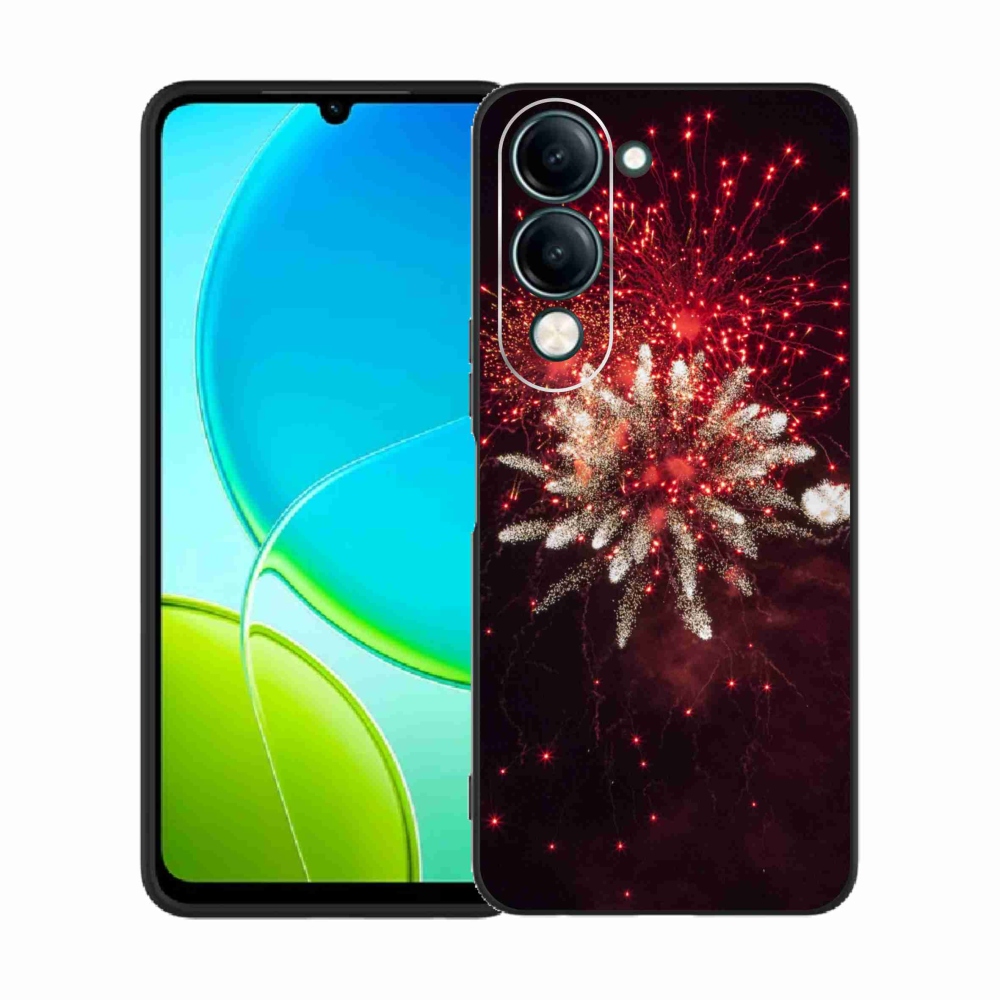 Gélový kryt mmCase na Vivo Y29s 5G - ohňostroj