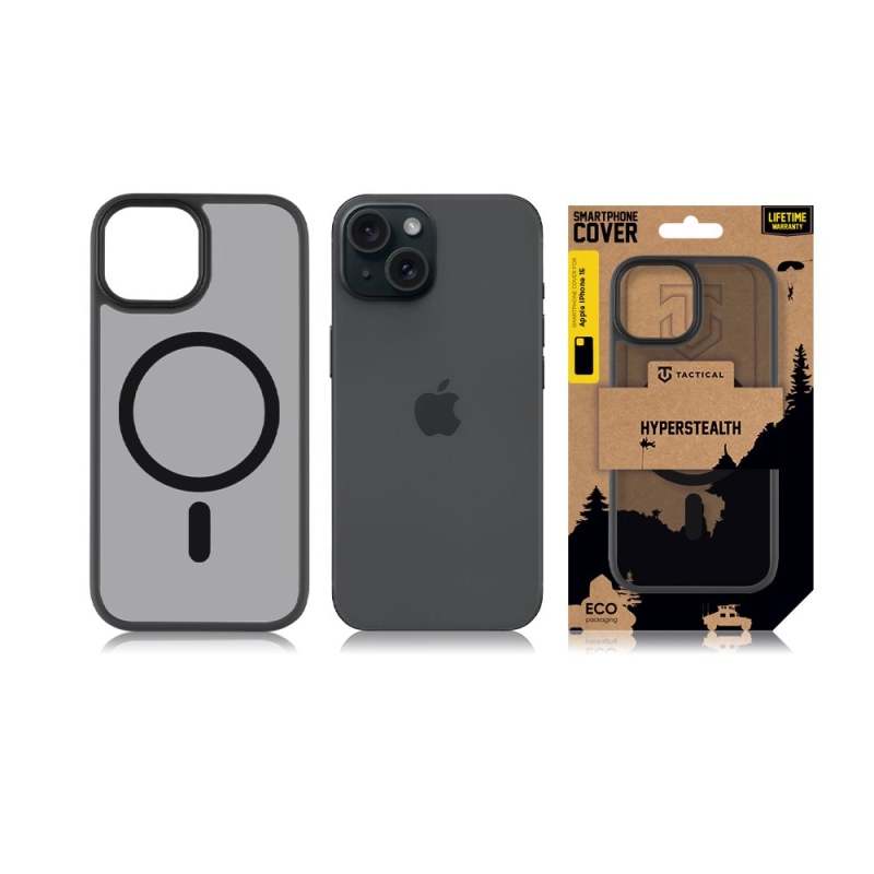 Tactical MagForce Hyperstealth Kryt pre iPhone 15 Asphalt