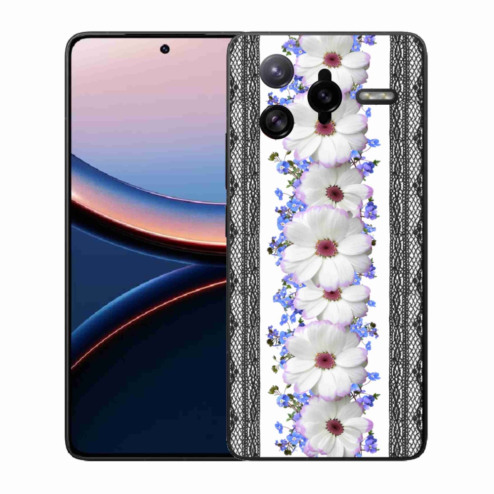 Gélový kryt mmCase na Xiaomi Poco F7 Ultra - kvety 8
