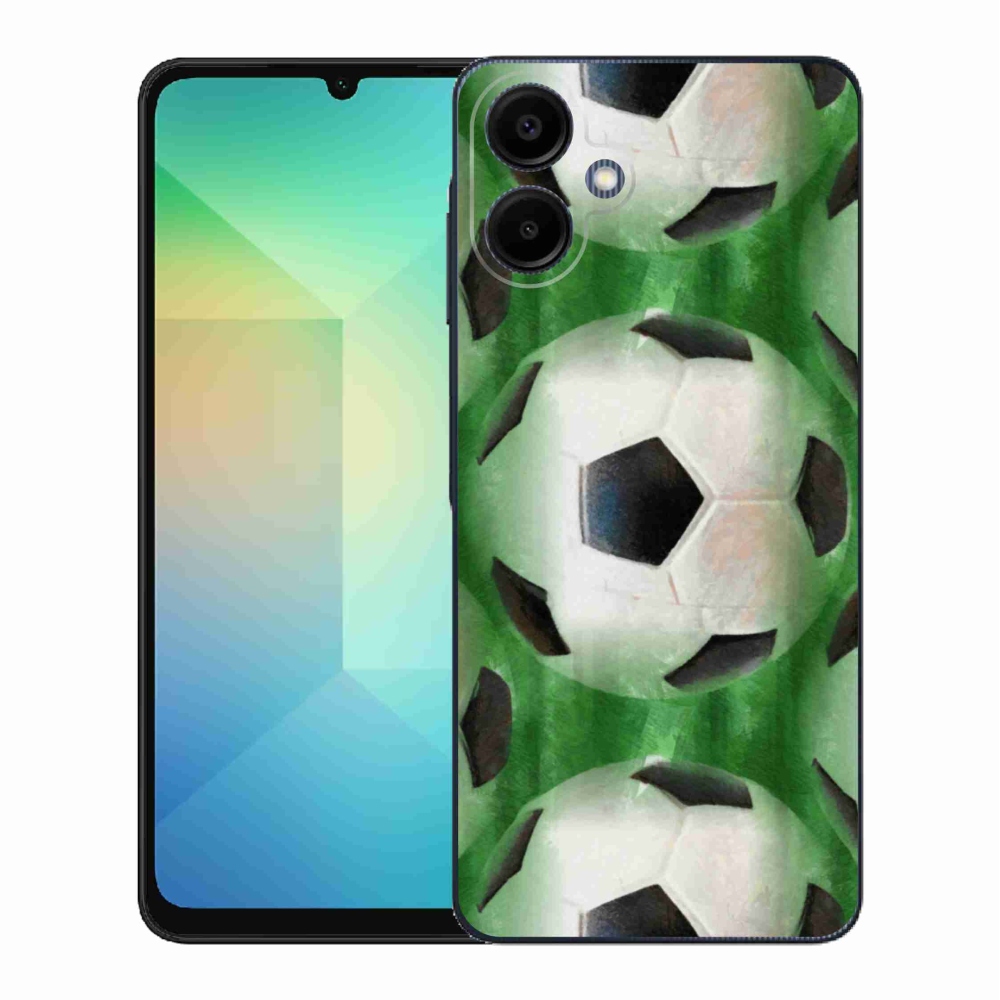 Gélový kryt mmCase na Samsung Galaxy A06 4G - futbalová lopta