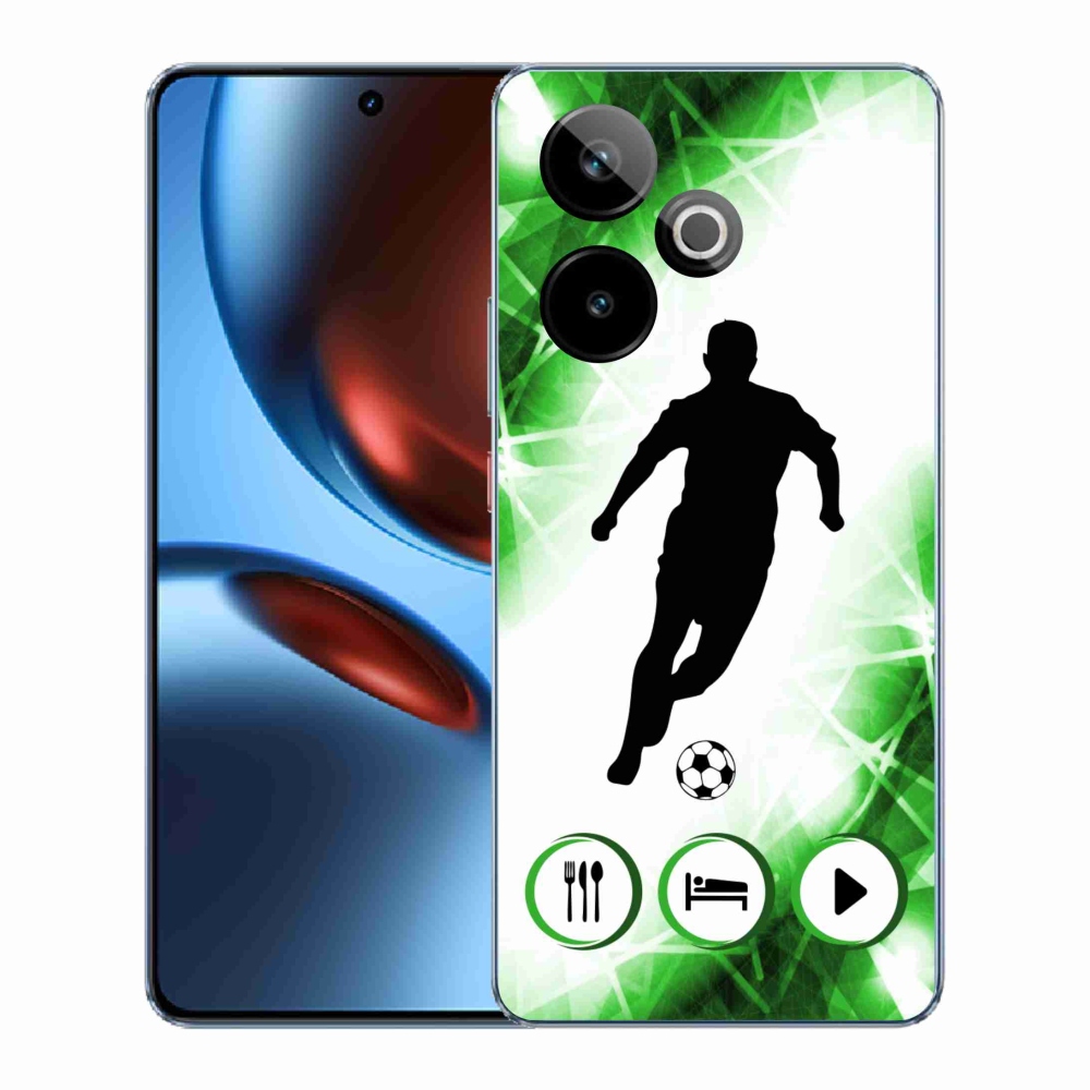 Gélový kryt mmCase na Realme GT 7 5G/GT 7T 5G - futbalista