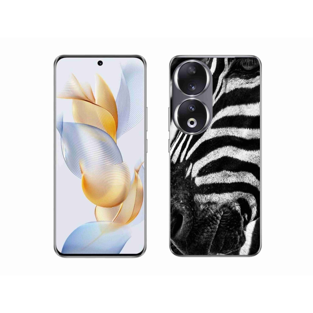 Gélový kryt mmCase na Honor 90 - zebra