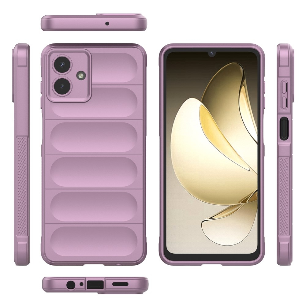 Rugg odolný gélový obal na Samsung Galaxy A07 4G - svetlofialový
