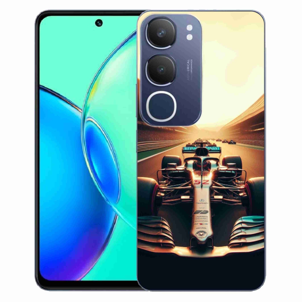 Gélový kryt mmCase na Vivo Y19s - formula 1