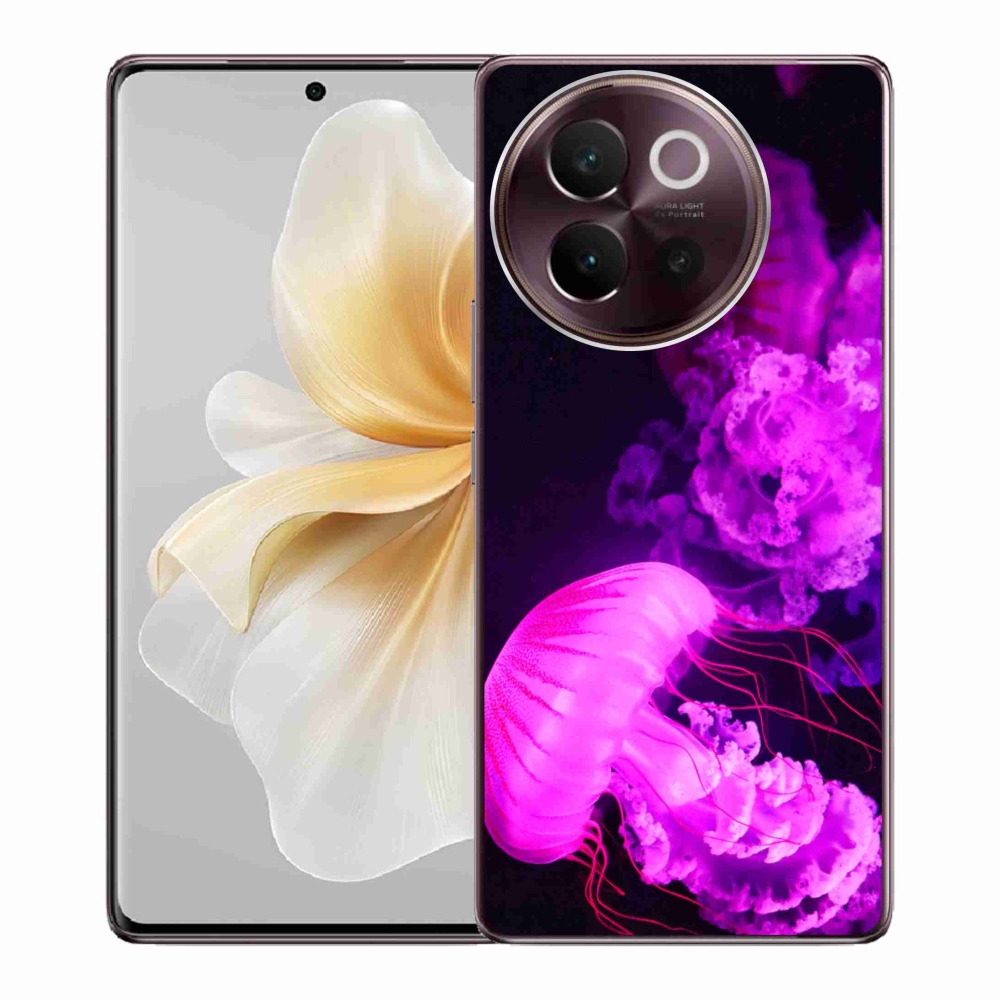Gélový kryt mmCase na Vivo V40 Lite 5G - medúza 1