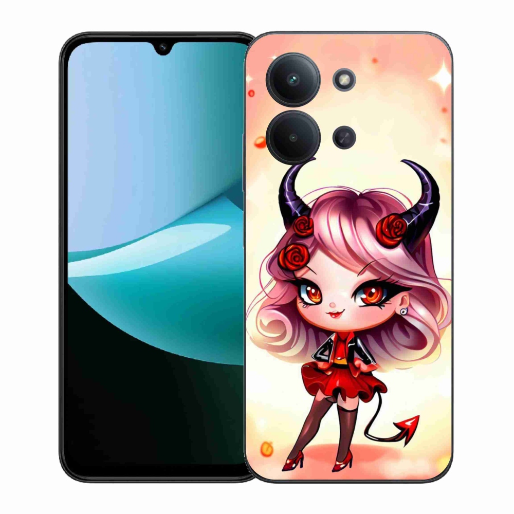 Gélový kryt mmCase na Xiaomi Redmi 15C 4G (171mm)/Poco C85 4G (171mm) - kreslená čertica