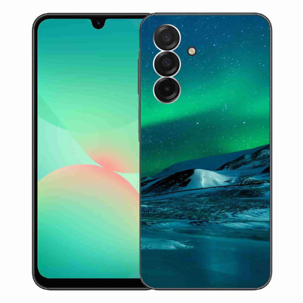 Gélový kryt mmCase na Samsung Galaxy A26 5G - polárna žiara