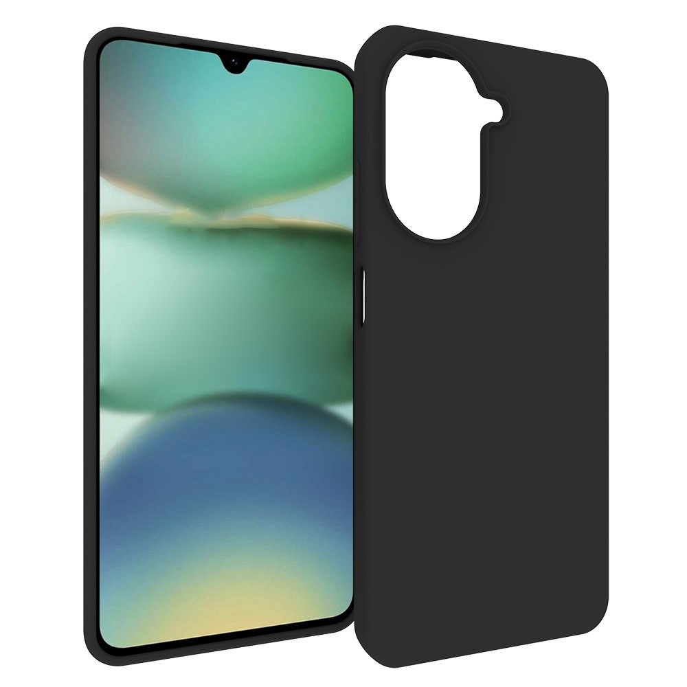 Matný gélový obal na Xiaomi Redmi A5 - čierny