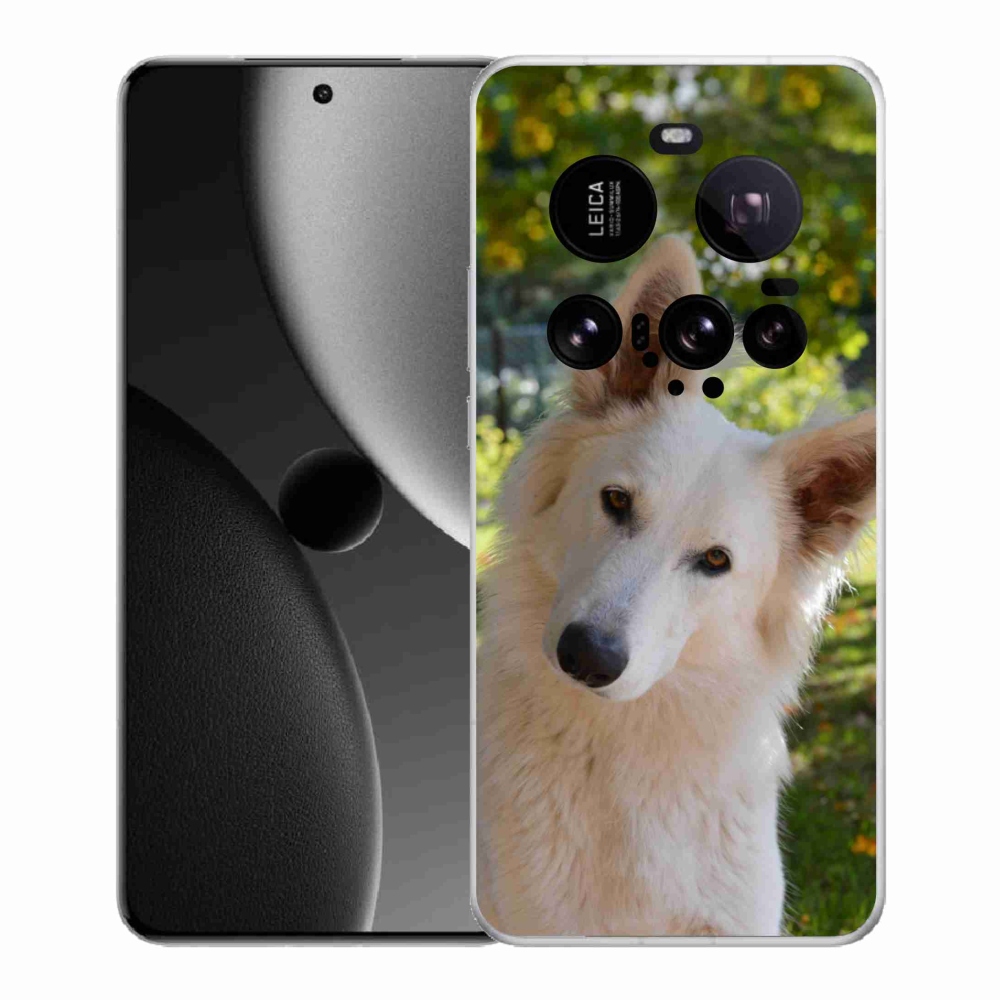 Gélový kryt mmCase na Xiaomi 15 Ultra - biely švajčiarsky ovčiak 1