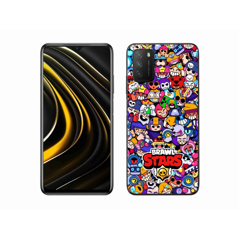 Gélový kryt mmCase na Xiaomi Poco M3 - brawl stars 2