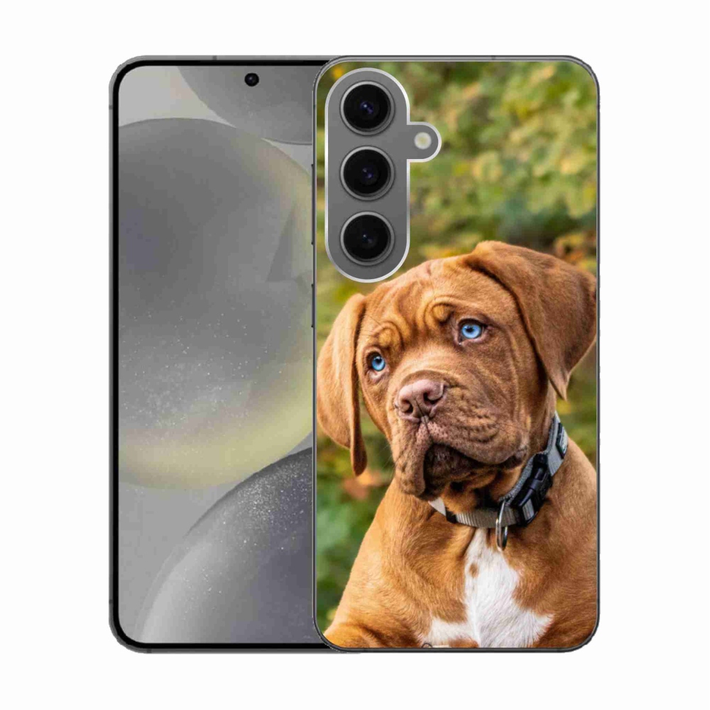 Gélový kryt mmCase na Samsung Galaxy S24 - šteňa