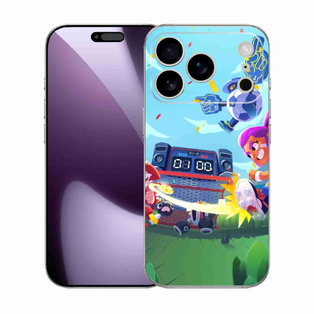 Gélový kryt mmCase na iPhone 17 Pro - brawl stars 1