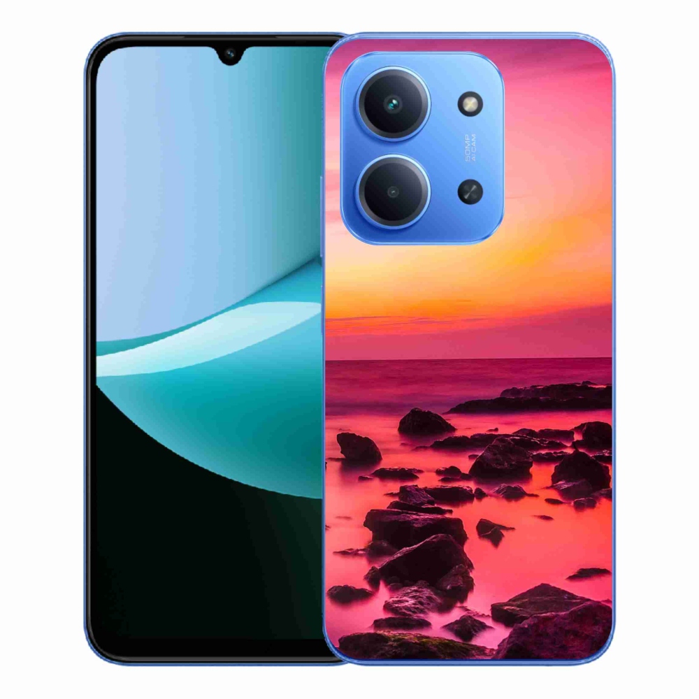 Gélový kryt mmCase na Xiaomi Redmi 15C 4G/5G (173mm) - more a žiara