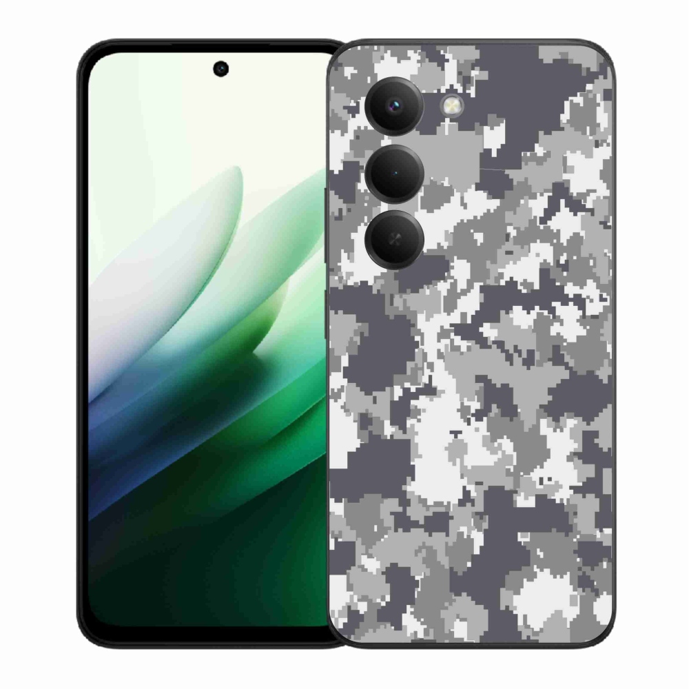 Gélový kryt mmCase na Xiaomi Redmi 15 5G (169mm) - maskáčový vzor 2