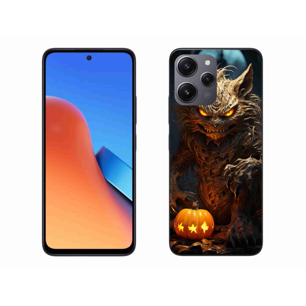 Gélový kryt mmCase na Xiaomi Redmi 12 - halloweenska príšera